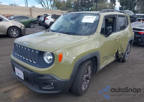 2015 Jeep Renegade Latitude из США, поврежденный, VIN ZACCJABT3FPC28049